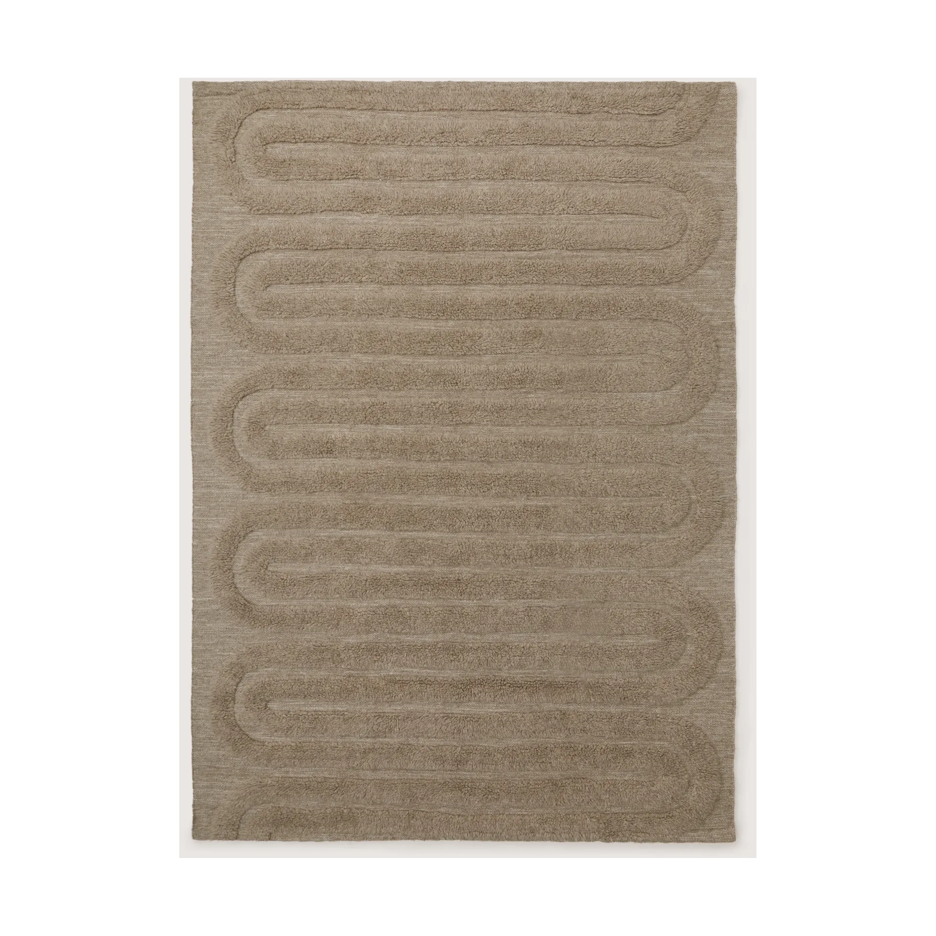 Riklund villamatto, Beige-melange, 250x350 cm Tinted