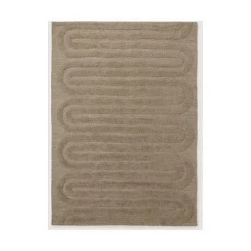 Riklund villamatto - Beige-melange, 250x350 cm - Tinted