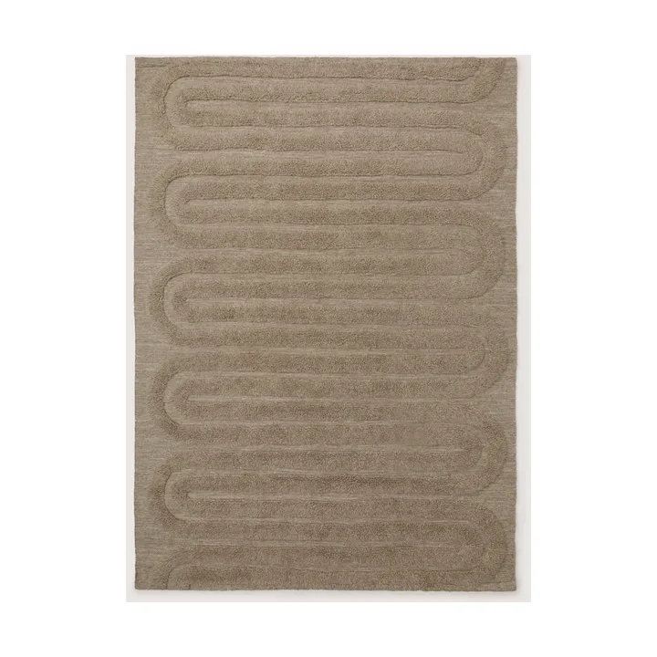 Riklund villamatto - Beige-melange, 250x350 cm - Tinted
