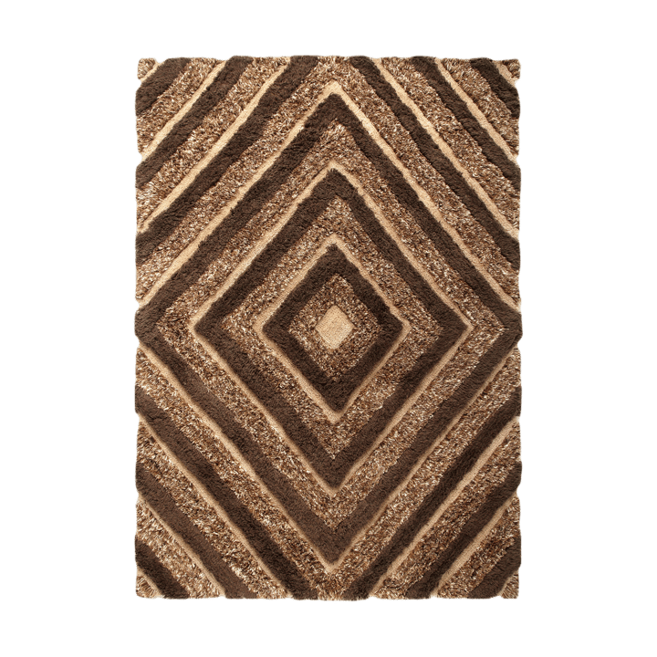 Stenborg villamatto 170x240 cm - Brown - Tinted