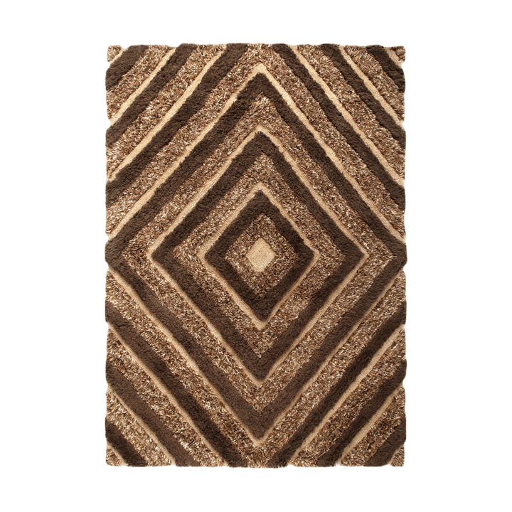 Stenborg villamatto 170x240 cm - Brown - Tinted