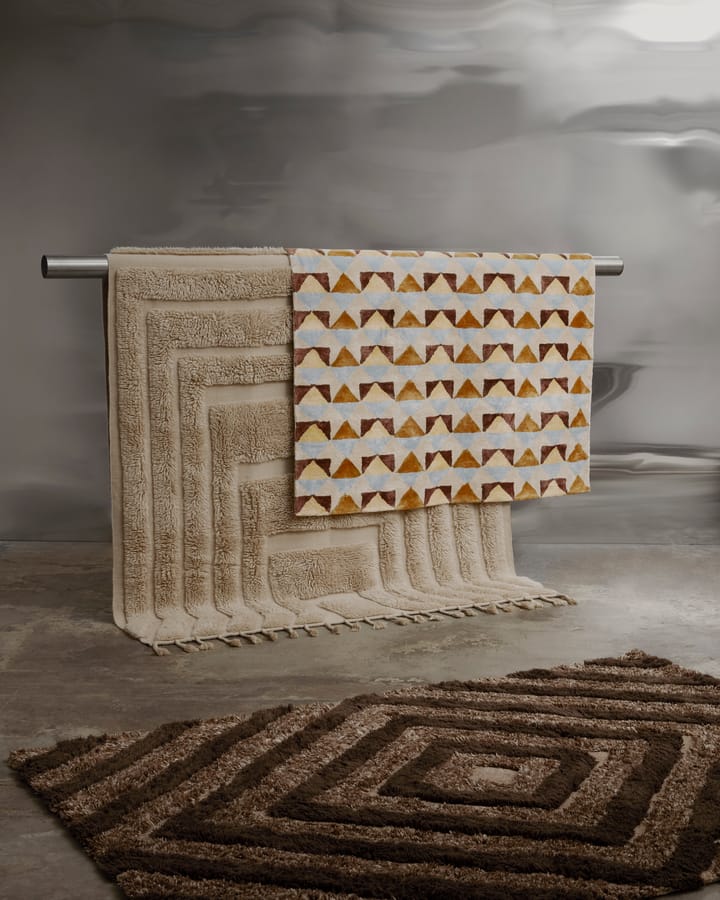 Stenborg villamatto 200x300 cm, Brown Tinted