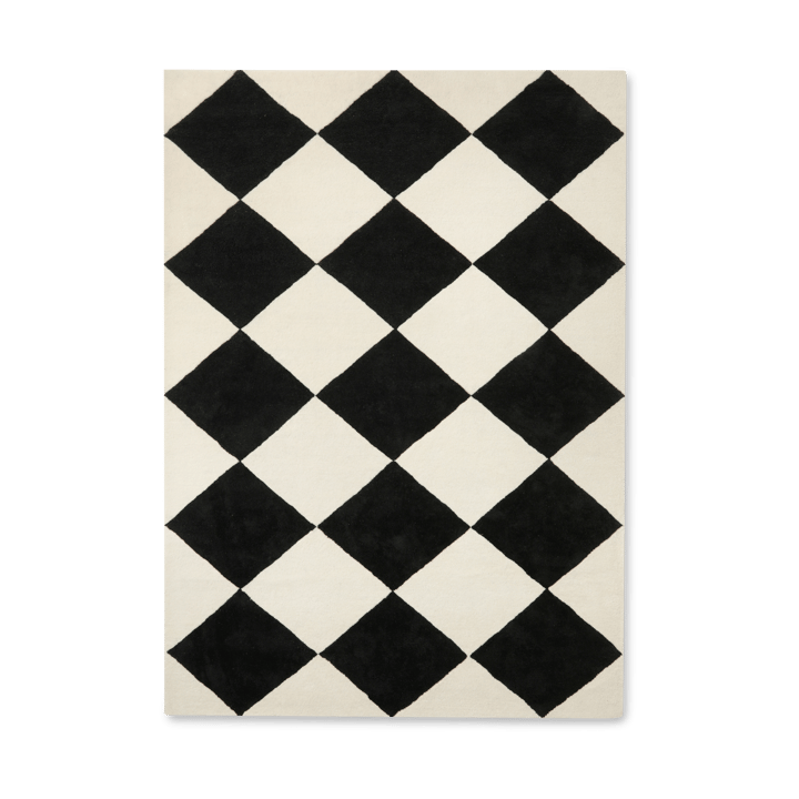 Tenman villamatto 170x240 cm - Black-white - Tinted