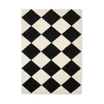 Tenman villamatto 200x300 cm - Black-white - Tinted