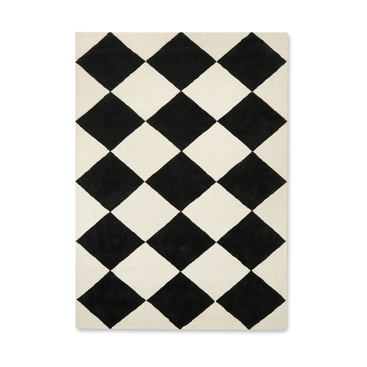Tinted Tenman villamatto 200×300 cm Black-white