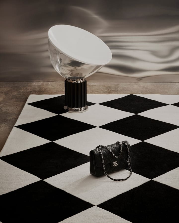 Tenman villamatto 200x300 cm, Black-white Tinted
