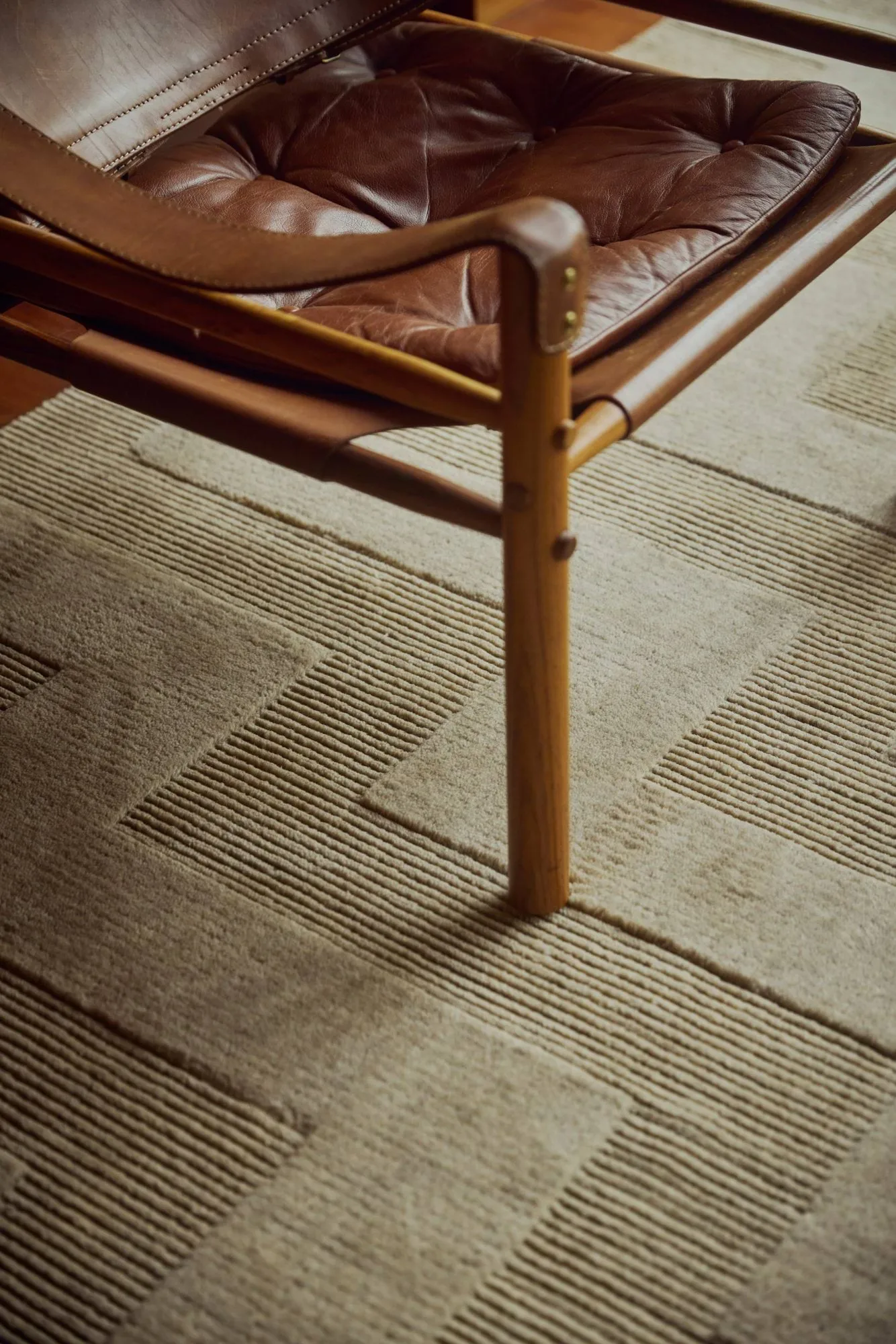 Valmont villamatto, Beige-melange, 250x350 cm Tinted