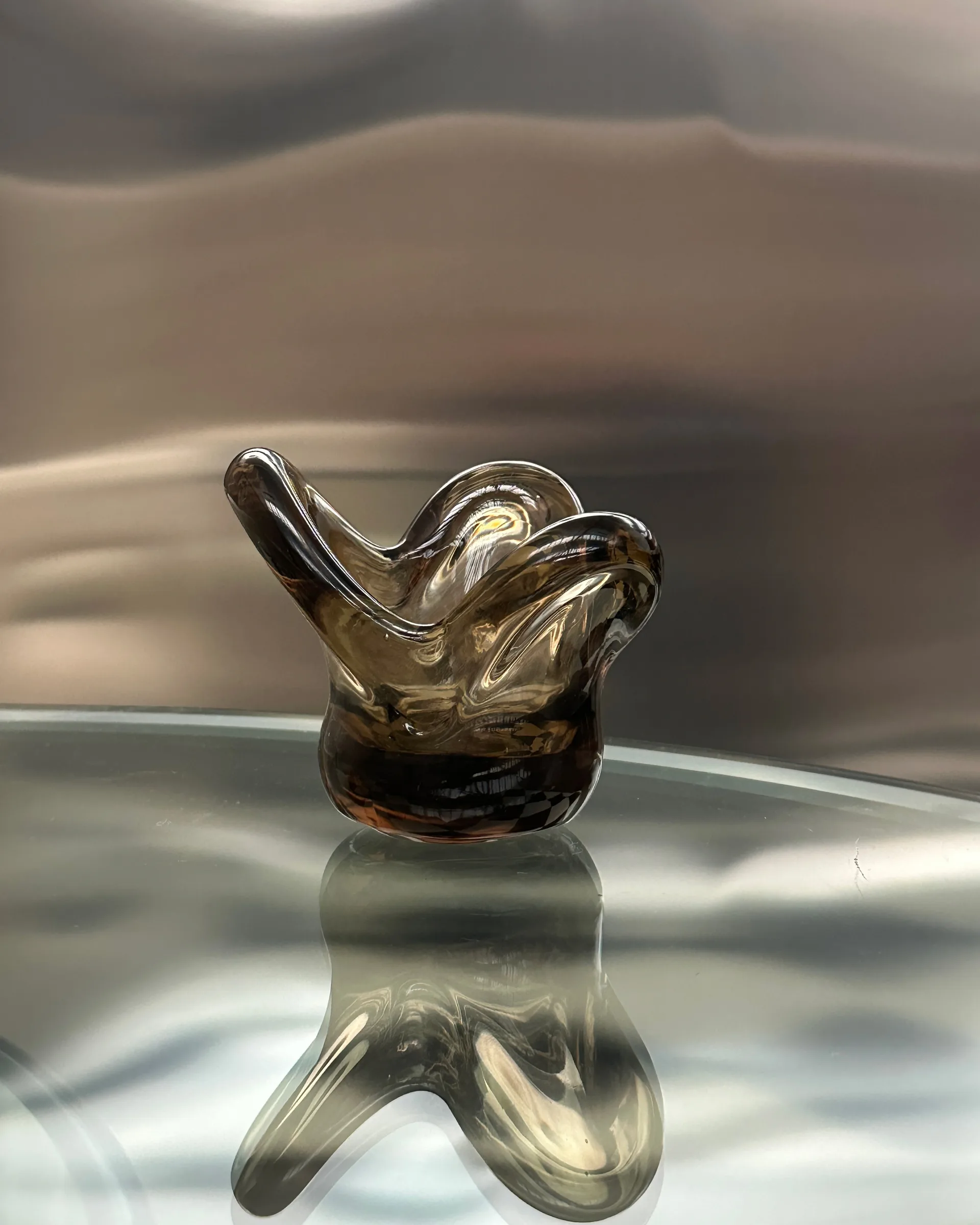 Visser kynttilälyhty, Brown Tinted