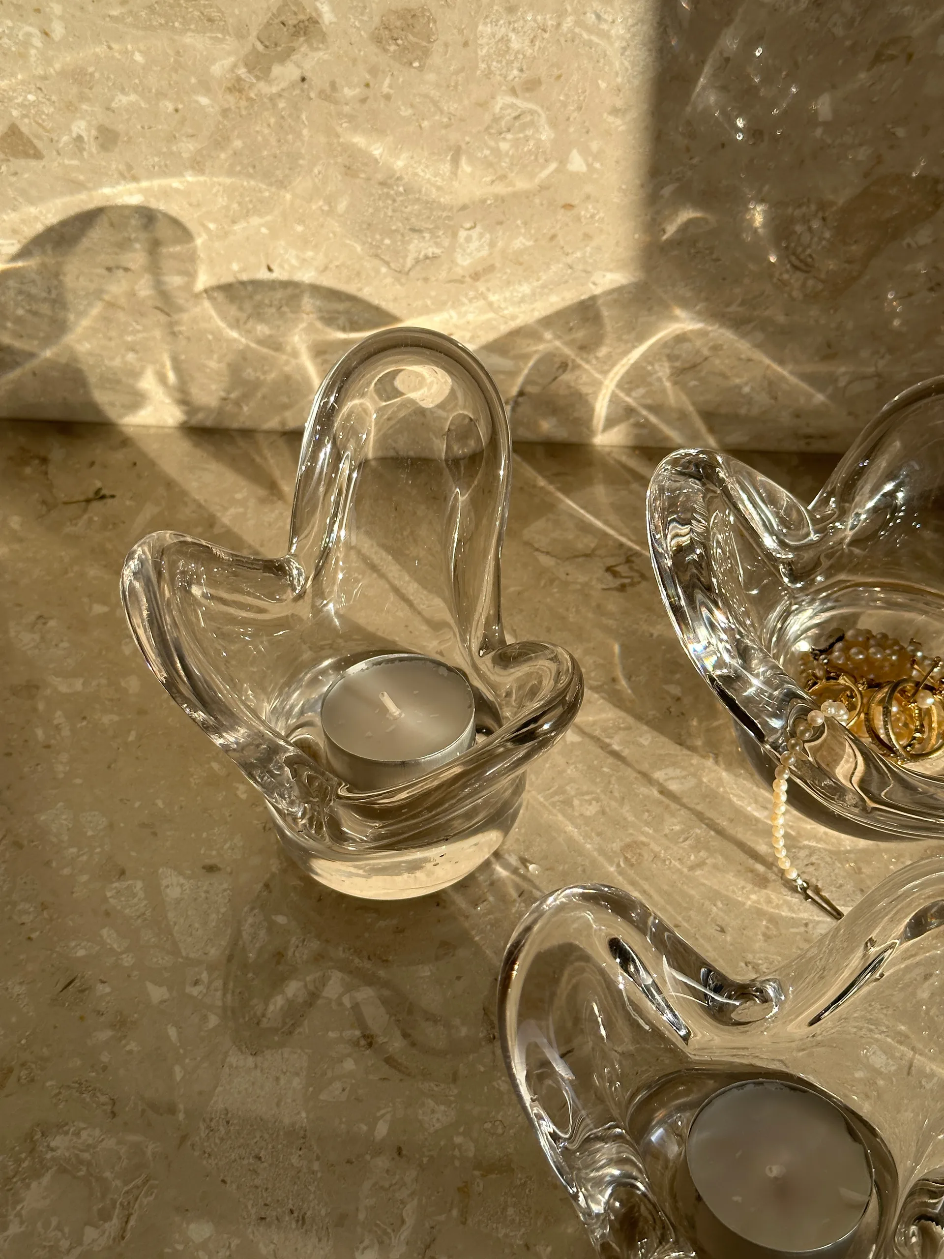 Visser kynttilälyhty, Clear Tinted