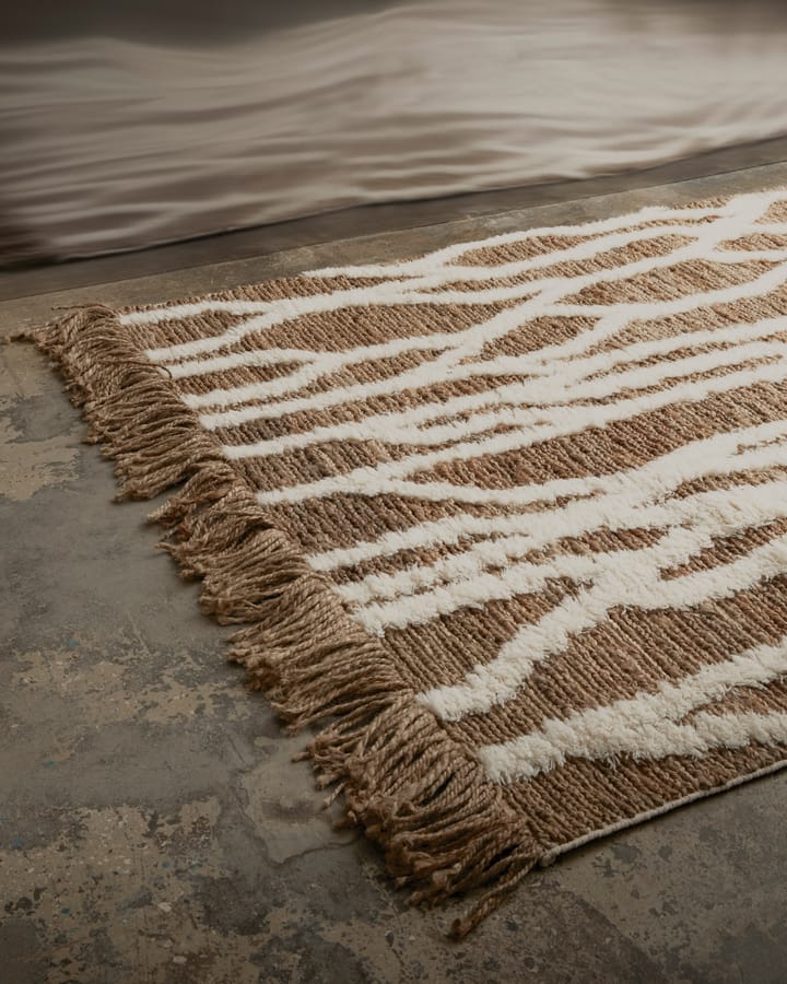 Wahl juuttimatto 170x240 cm, Brown-offwhite Tinted