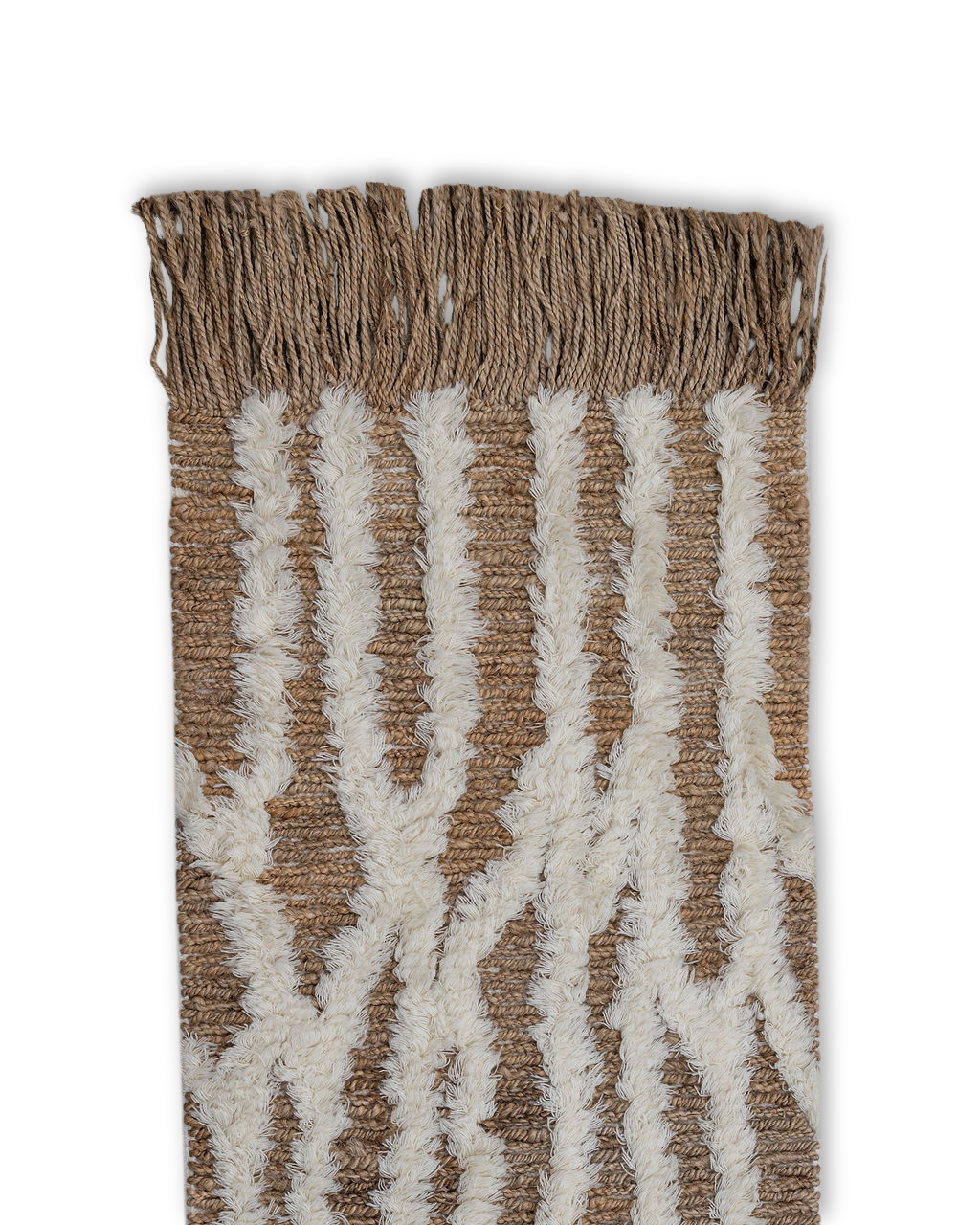 Tinted Wahl käytävämatto juutti 80x350 cm Brown-offwhite