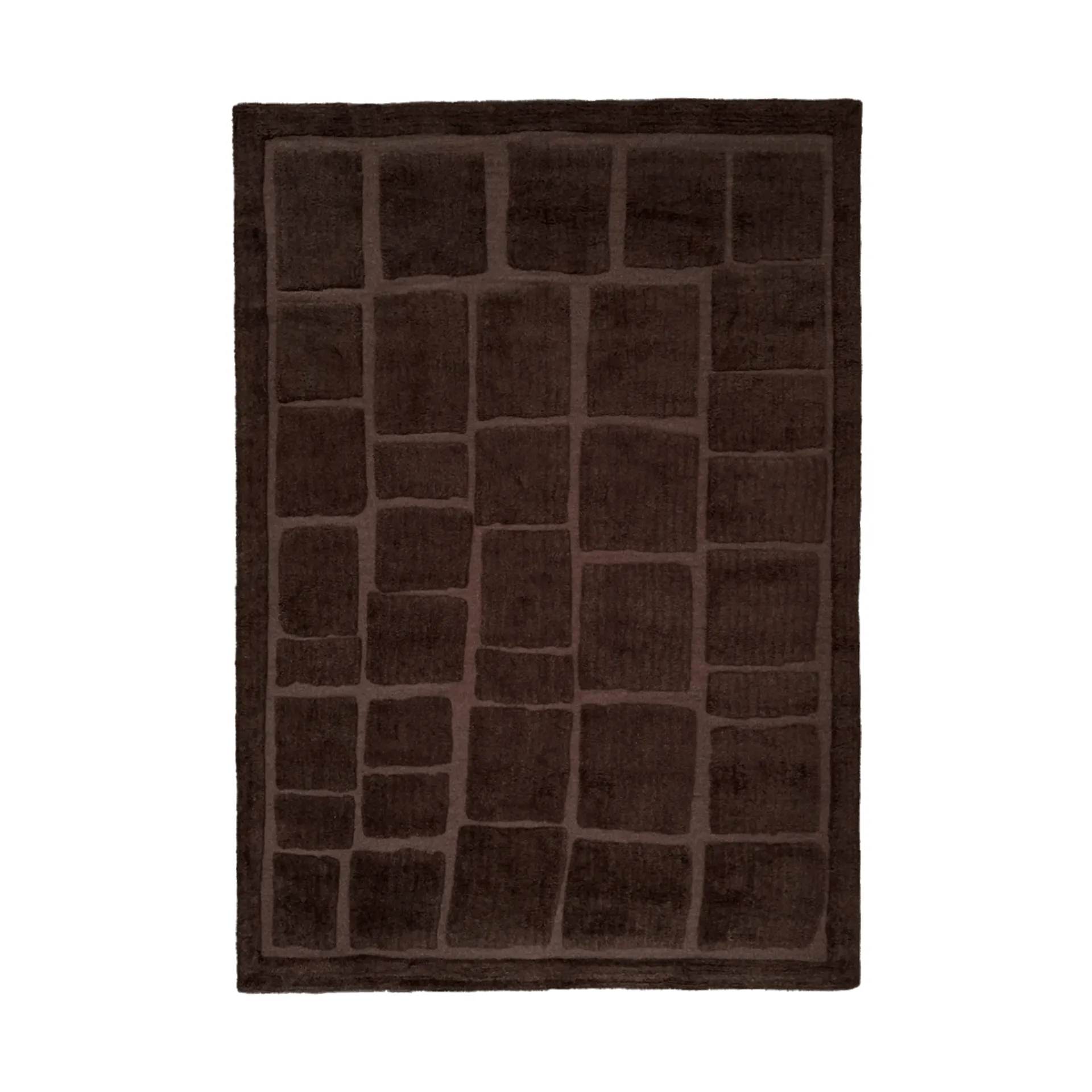 Wandel villamatto, Ruskea, 250x350 cm Tinted