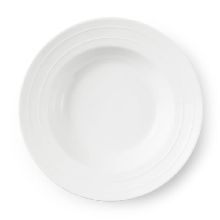 Banquet syvä lautanen, Ø 22 cm - valkoinen - Tivoli by Normann Copenhagen