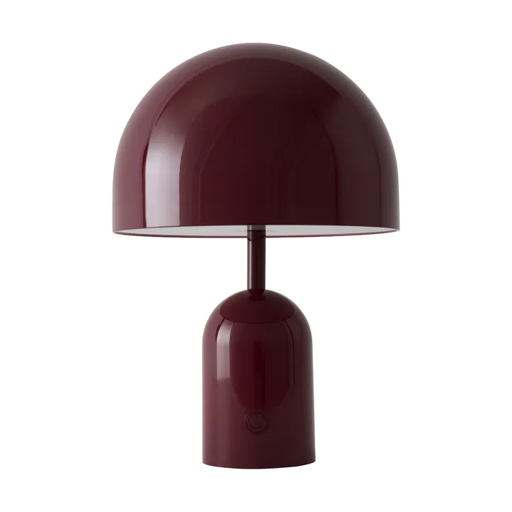Bell Portabel LED-pöytälamppu 28 cm v.2 - Burgundi - Tom Dixon