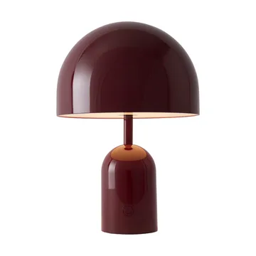 Bell Portabel LED-pöytälamppu 28 cm v.2 - Burgundi - Tom Dixon