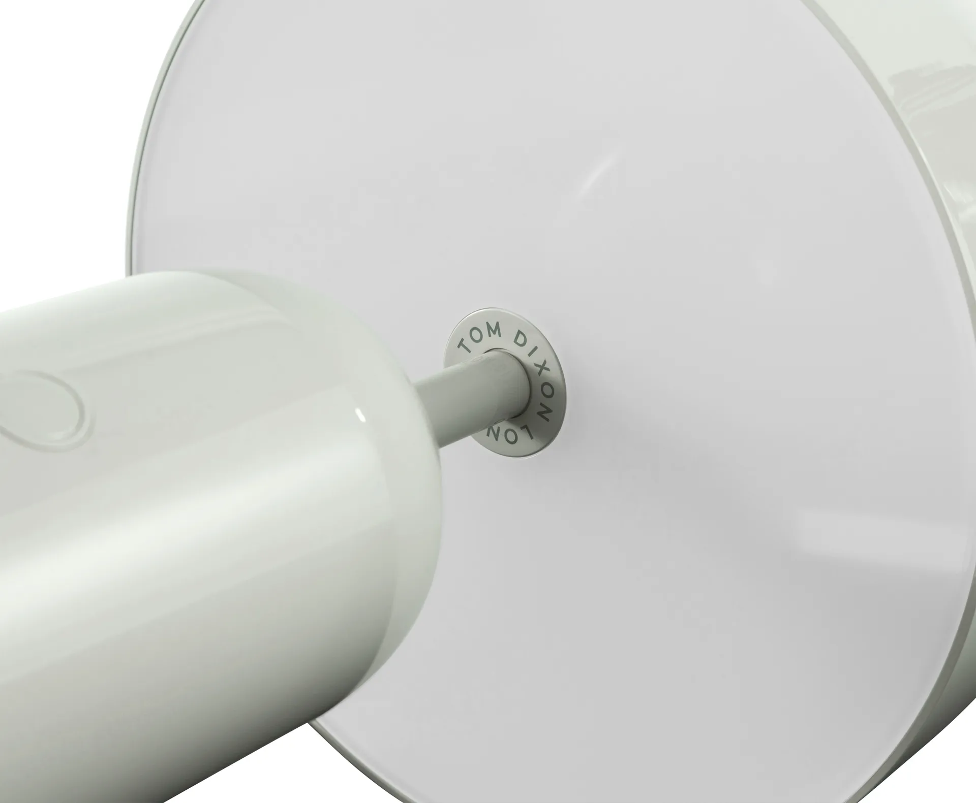 Bell Portable LED -pöytävalaisin 28 cm, Grey Tom Dixon