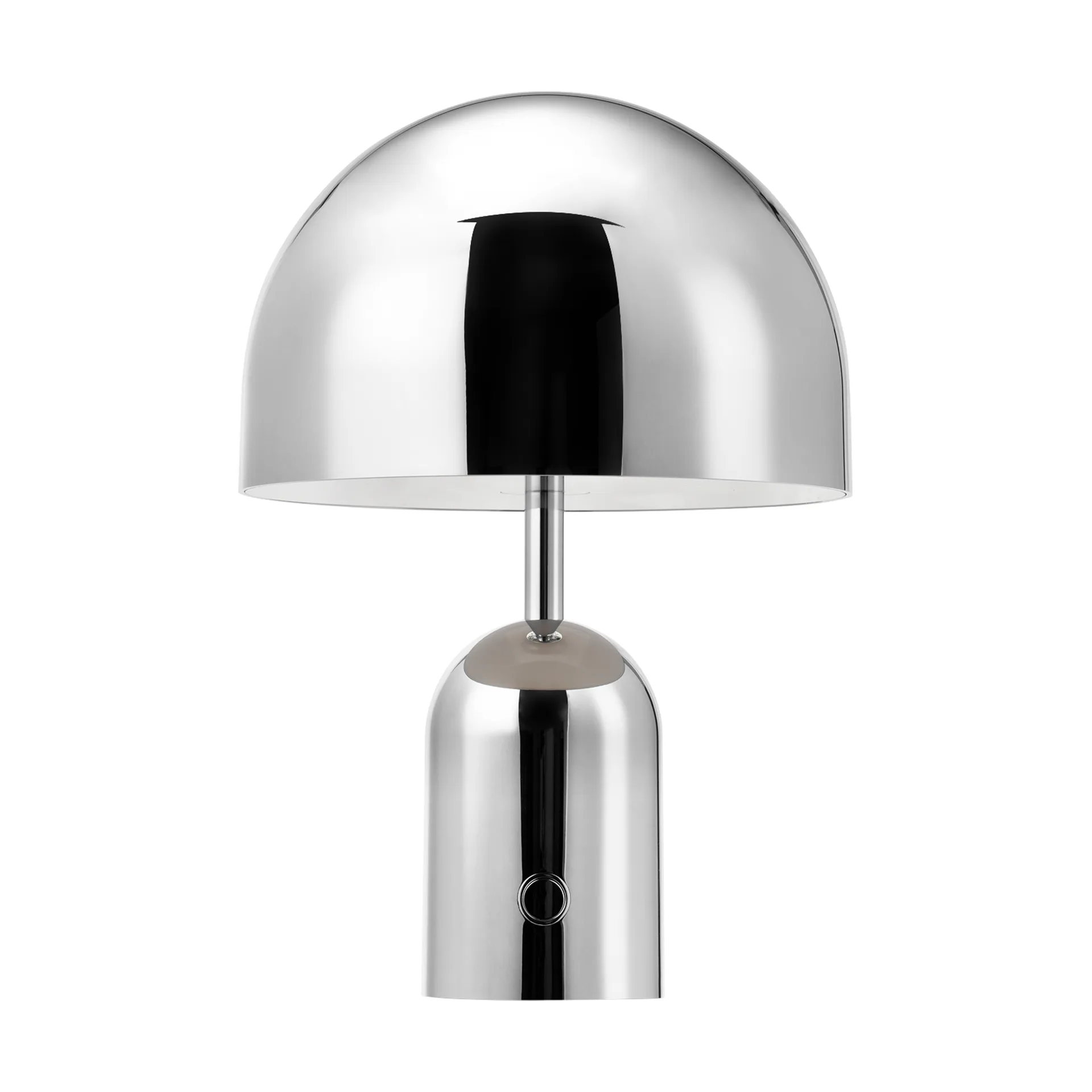 Bell Portable LED -pöytävalaisin 28 cm, Hopea Tom Dixon