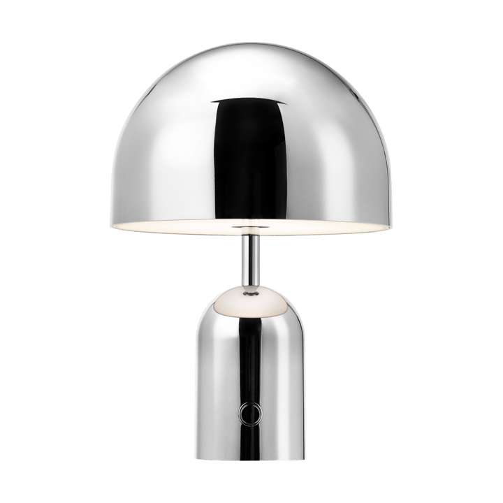 Bell Portable LED -pöytävalaisin 28 cm - Hopea - Tom Dixon