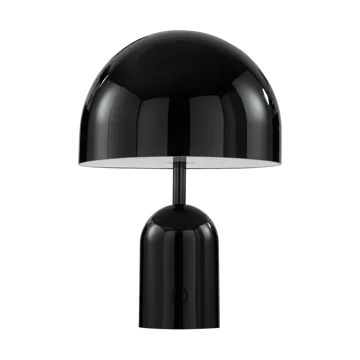 Bell Portable LED -pöytävalaisin 28 cm - Musta - Tom Dixon