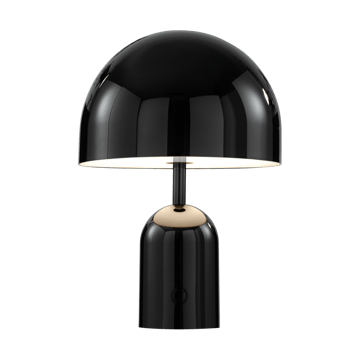 Bell Portable LED -pöytävalaisin 28 cm - Musta - Tom Dixon