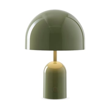 Bell Portable LED -pöytävalaisin 28 cm - Sammal - Tom Dixon