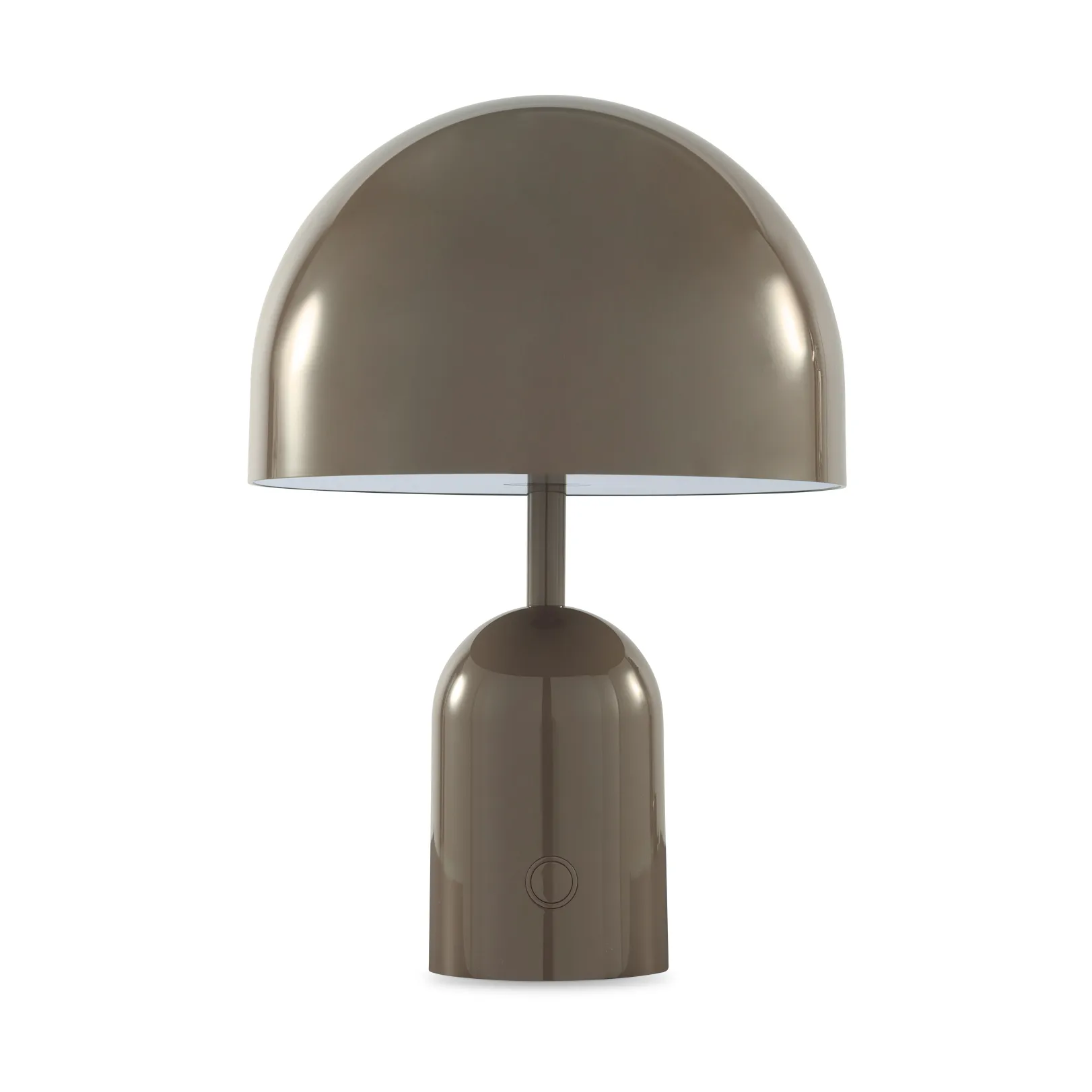 Bell Portable LED -pöytävalaisin 28 cm, Taupe Tom Dixon