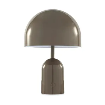 Bell Portable LED -pöytävalaisin 28 cm - Taupe - Tom Dixon