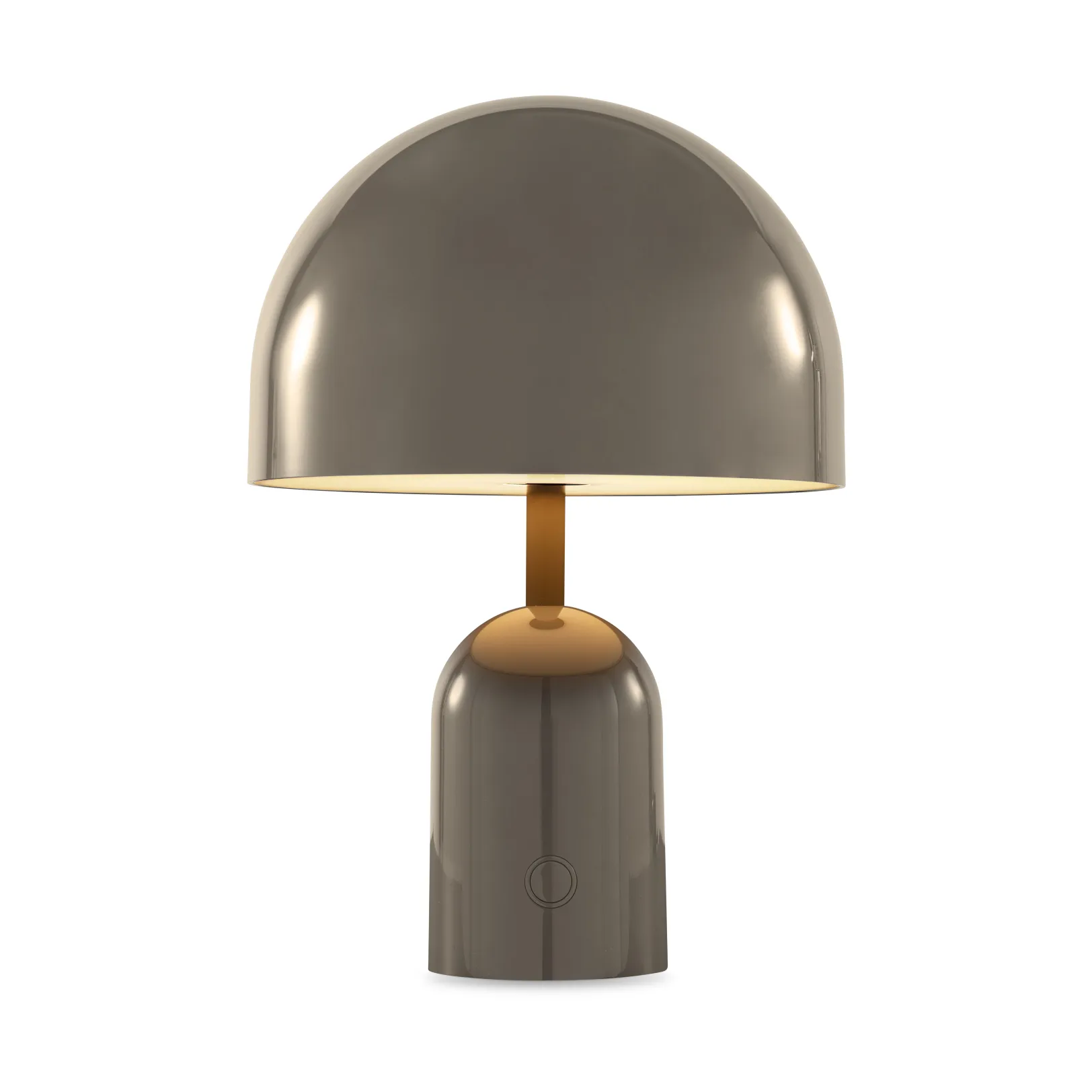 Bell Portable LED -pöytävalaisin 28 cm, Taupe Tom Dixon