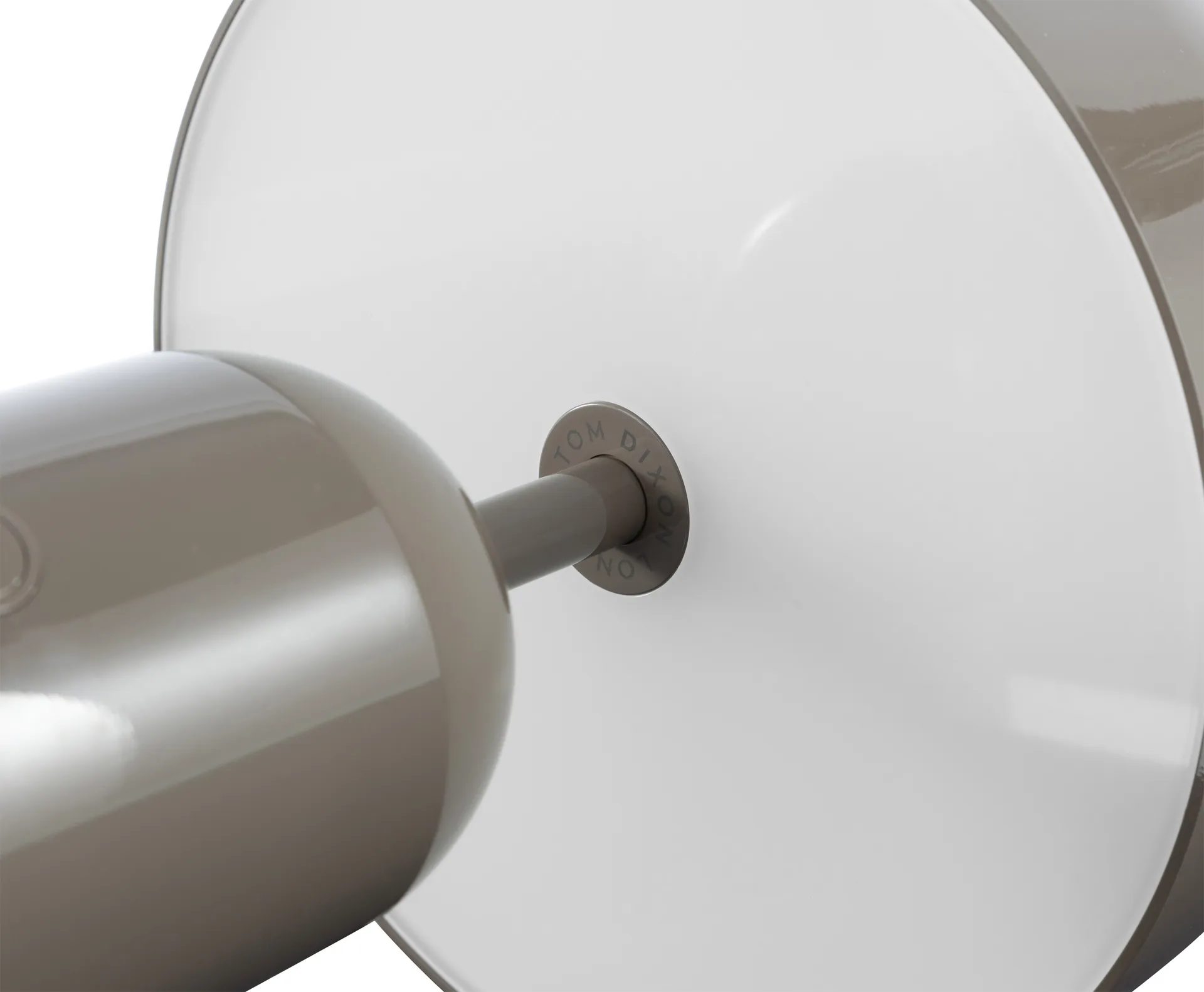 Bell Portable LED -pöytävalaisin 28 cm, Taupe Tom Dixon