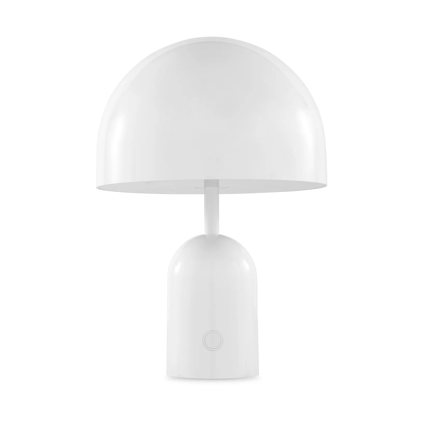 Bell Portable LED -pöytävalaisin 28 cm, White Tom Dixon