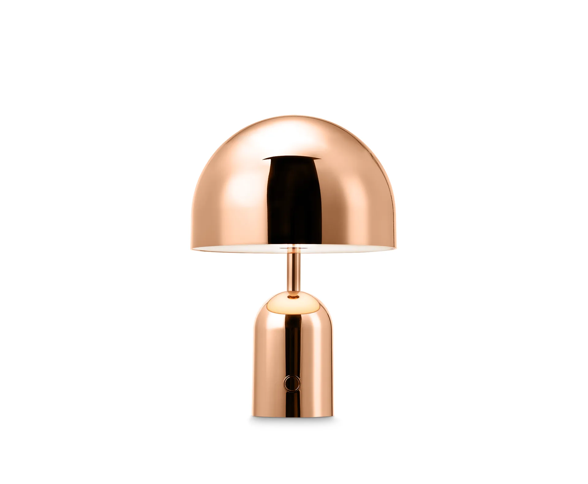 Bell Portable pöytävalaisin, Copper Tom Dixon