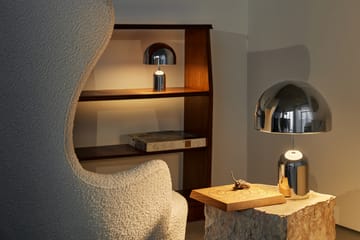 Bell pöytävalaisin - Silver - Tom Dixon
