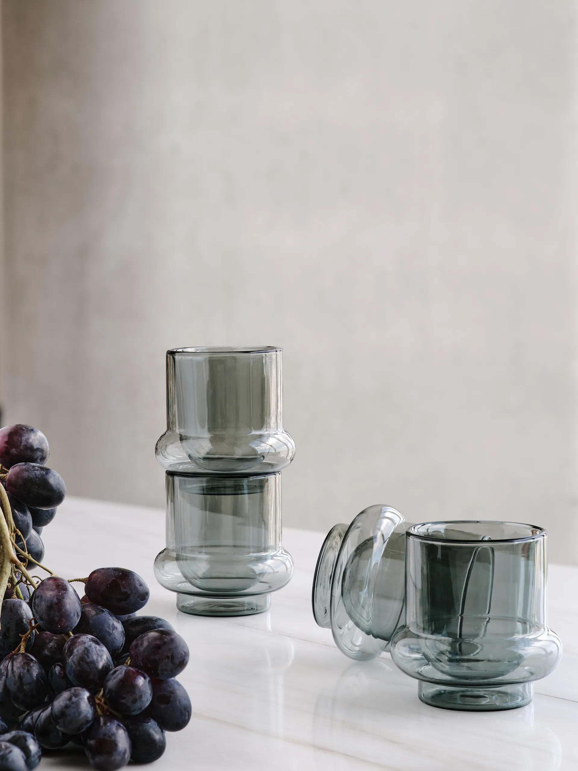 Bump kahvikuppi 20 cl 2-pack, Harmaa Tom Dixon