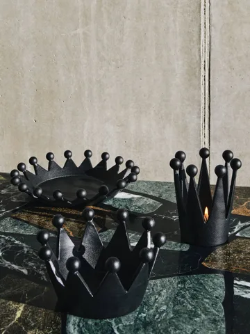 Cast Iron Crown tuikkukuppi - Ø14x8,2 cm - Tom Dixon