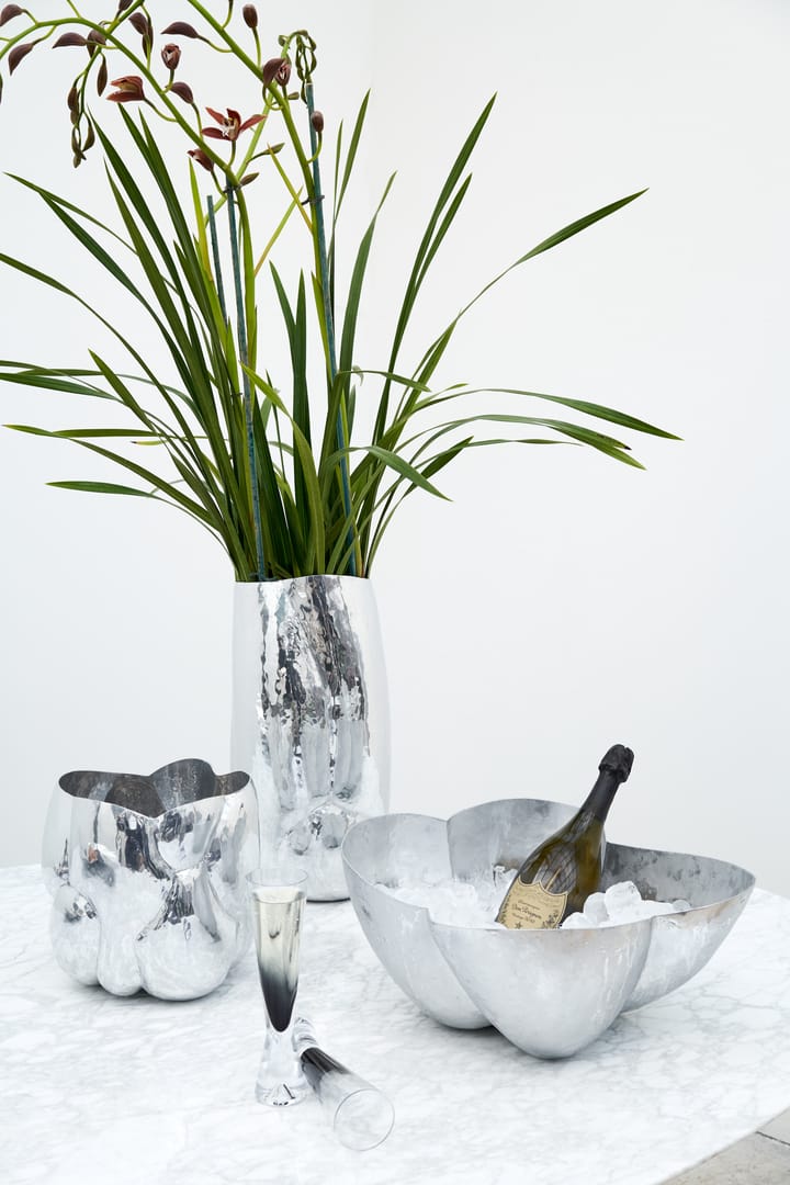 Cloud maljakko korkea, Hopea Tom Dixon
