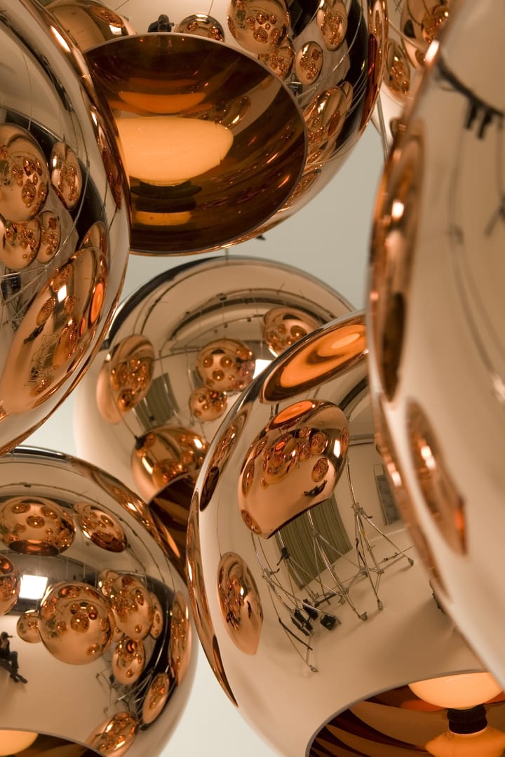 Copper Round -riippuvalaisin LED Ø 25 cm - Copper - Tom Dixon