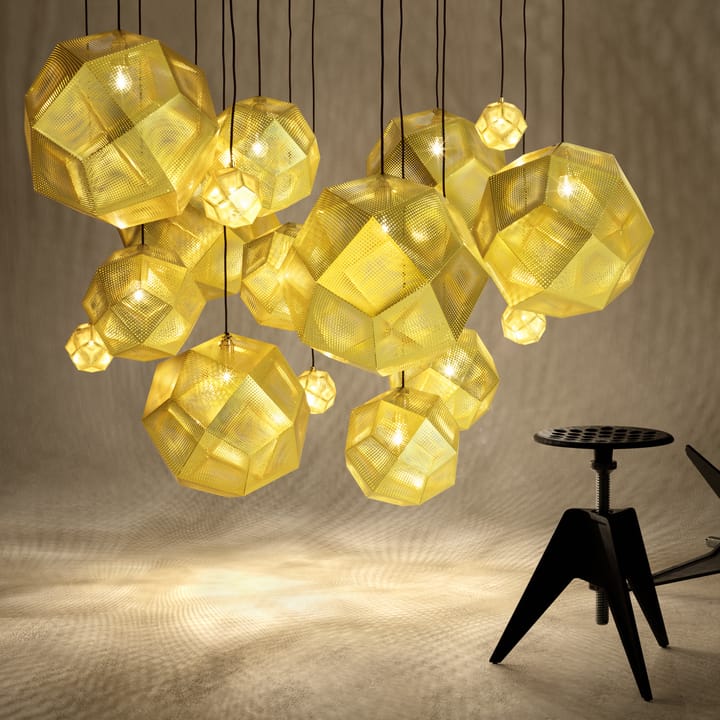 Etch-kattovalaisin 50 cm - Messinki - Tom Dixon