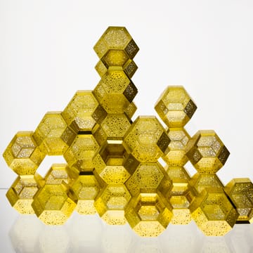 Etch-kynttilälyhty pilkullinen - Messinki - Tom Dixon