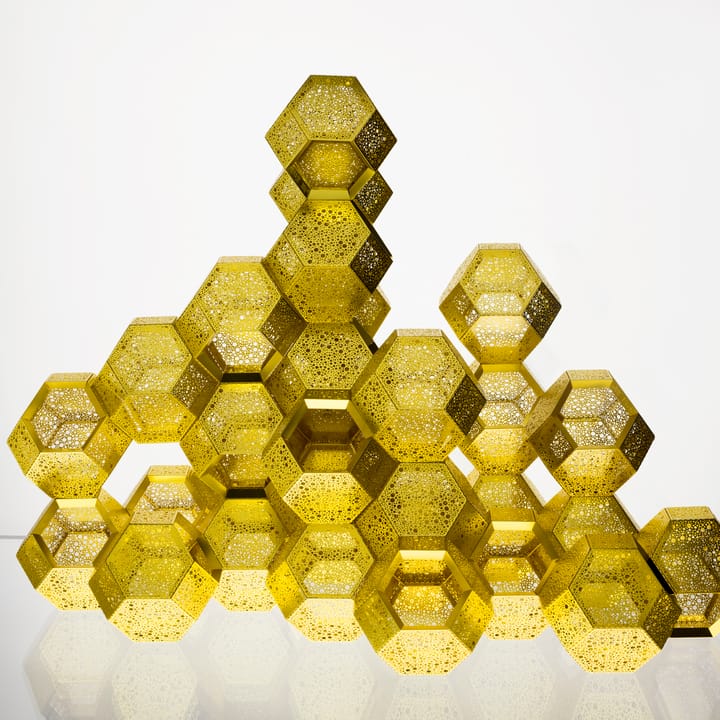 Etch-kynttilälyhty pilkullinen - Messinki - Tom Dixon