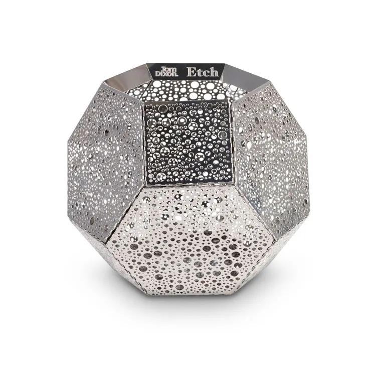 Etch-kynttilälyhty pilkullinen, Ruostumaton teräs Tom Dixon