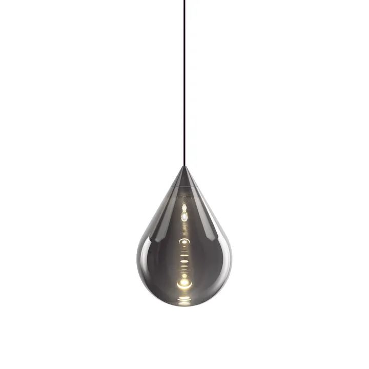Flare Bead riippuvalaisin - Hopea - Tom Dixon
