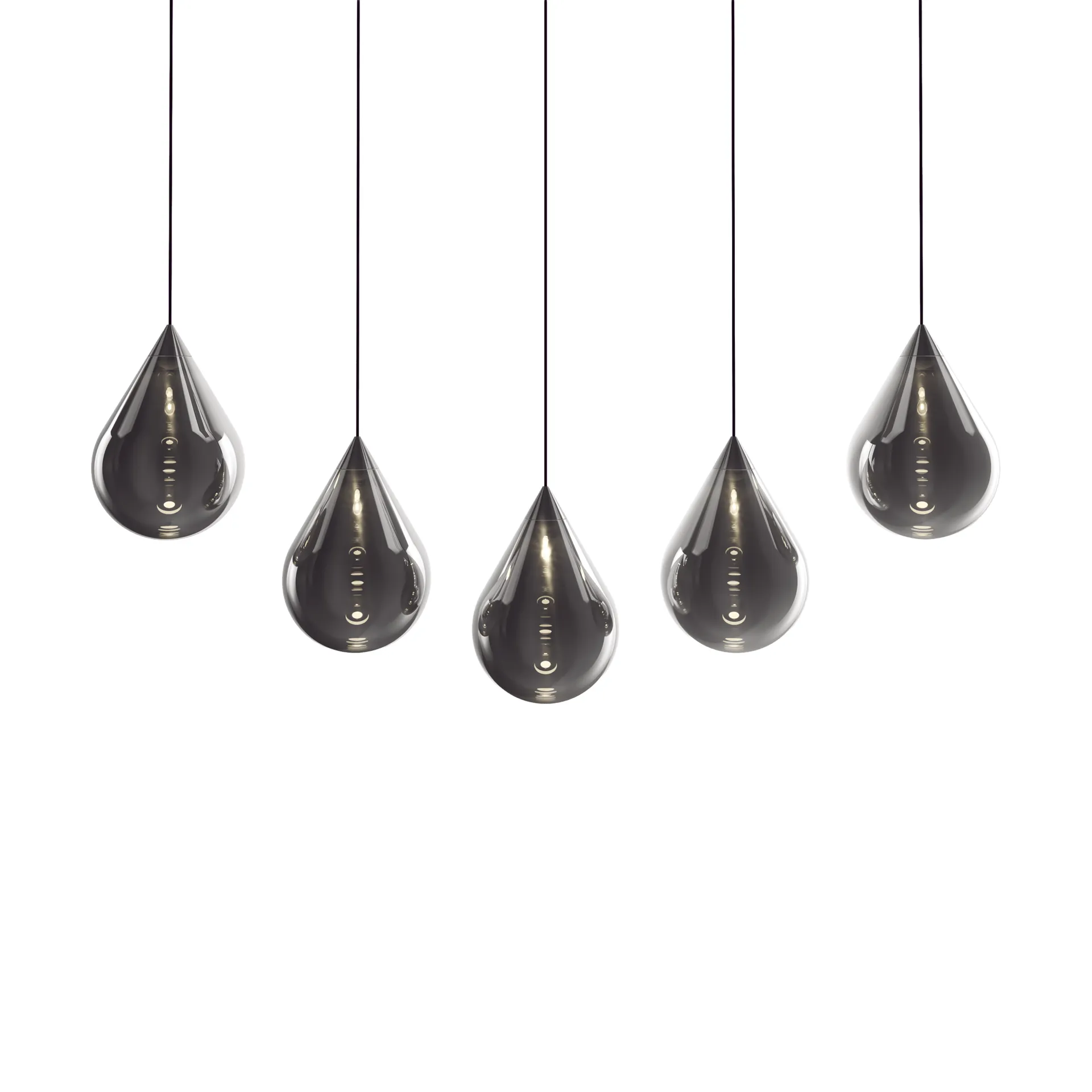 Flare Bead riippuvalaisin, Hopea Tom Dixon