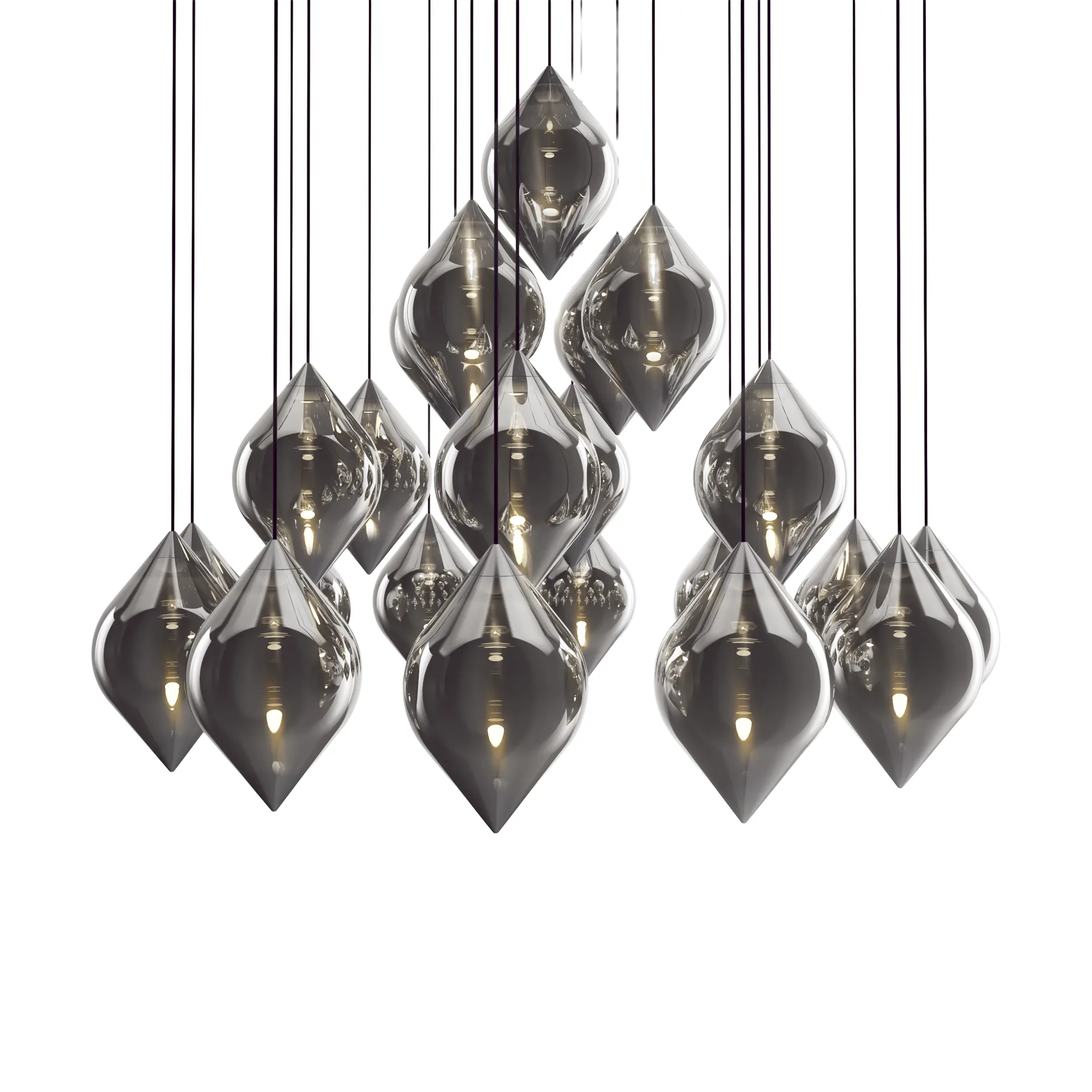 Flare Top riippuvalaisin, Hopea Tom Dixon
