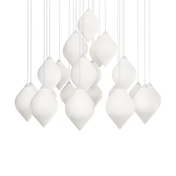 Flare Top riippuvalaisin - opaali - Tom Dixon