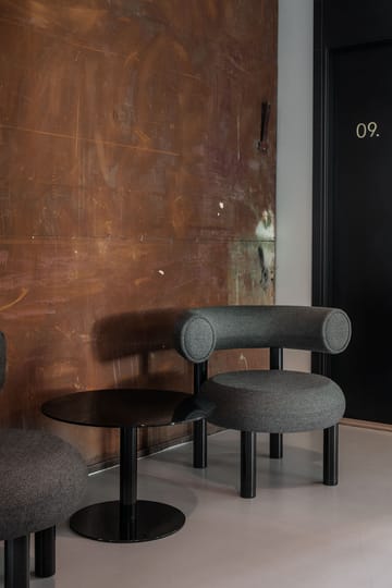 Flash sohvapöytä pyöreä - Musta-musta teline - Tom Dixon