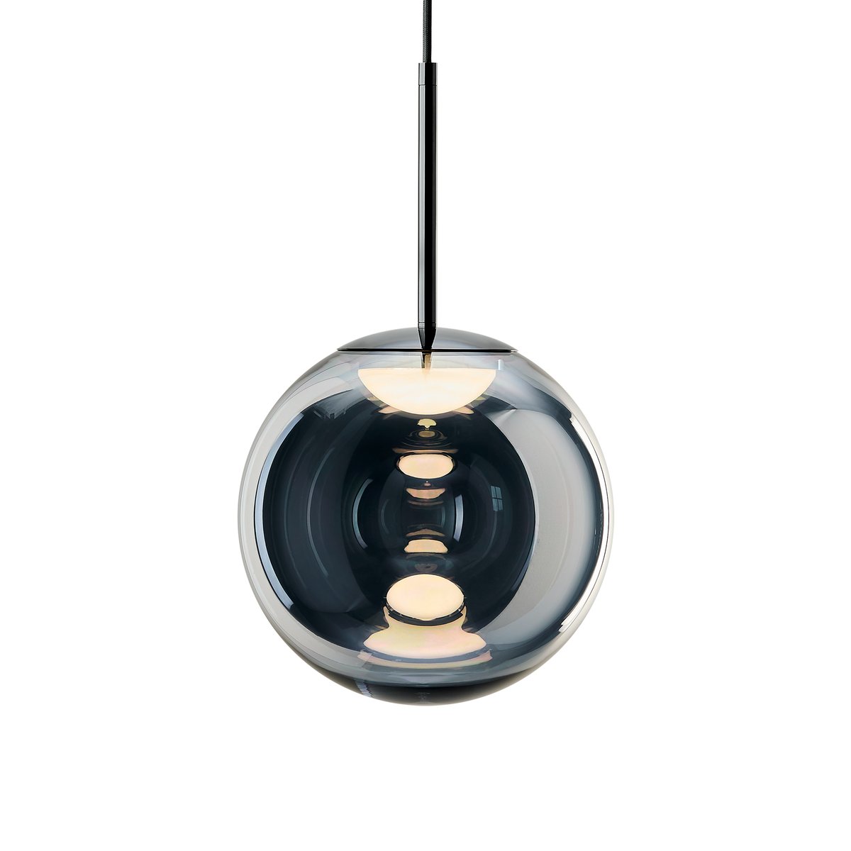 Tom Dixon Globe riippuvalaisin LED Ø 25 cm Silver