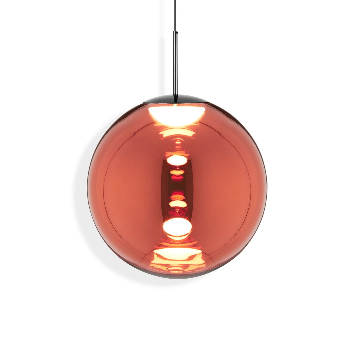 Tom Dixon Globe riippuvalaisin LED Ø 50 cm Copper