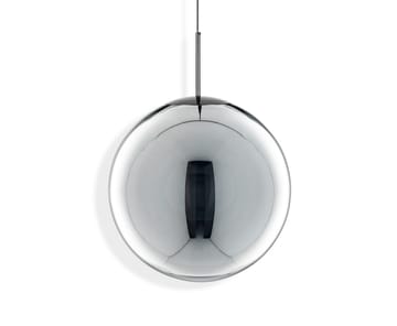 Globe riippuvalaisin LED Ø 50 cm - Silver - Tom Dixon