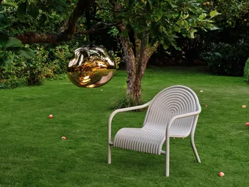 Groove lounge chair - Putty - Tom Dixon