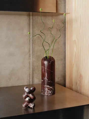 Jack koriste-esine - Flamingo-marmori, 10x8,5 cm - Tom Dixon